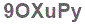 The text to enter in the texbox below is: 9OXuPy
