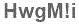 The text to enter in the texbox below is: HwgM!i