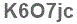 The text to enter in the texbox below is: K6O7jc