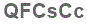 The text to enter in the texbox below is: QFCsCc