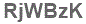 The text to enter in the texbox below is: RjWBzK