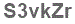 The text to enter in the texbox below is: S3vkZr
