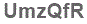 The text to enter in the texbox below is: UmzQfR