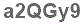 The text to enter in the texbox below is: a2QGy9