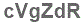 The text to enter in the texbox below is: cVgZdR