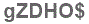The text to enter in the texbox below is: gZDHO$
