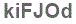 The text to enter in the texbox below is: kiFJOd