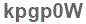 The text to enter in the texbox below is: kpgp0W